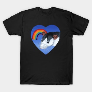 Rainbow Roan Rat T-Shirt